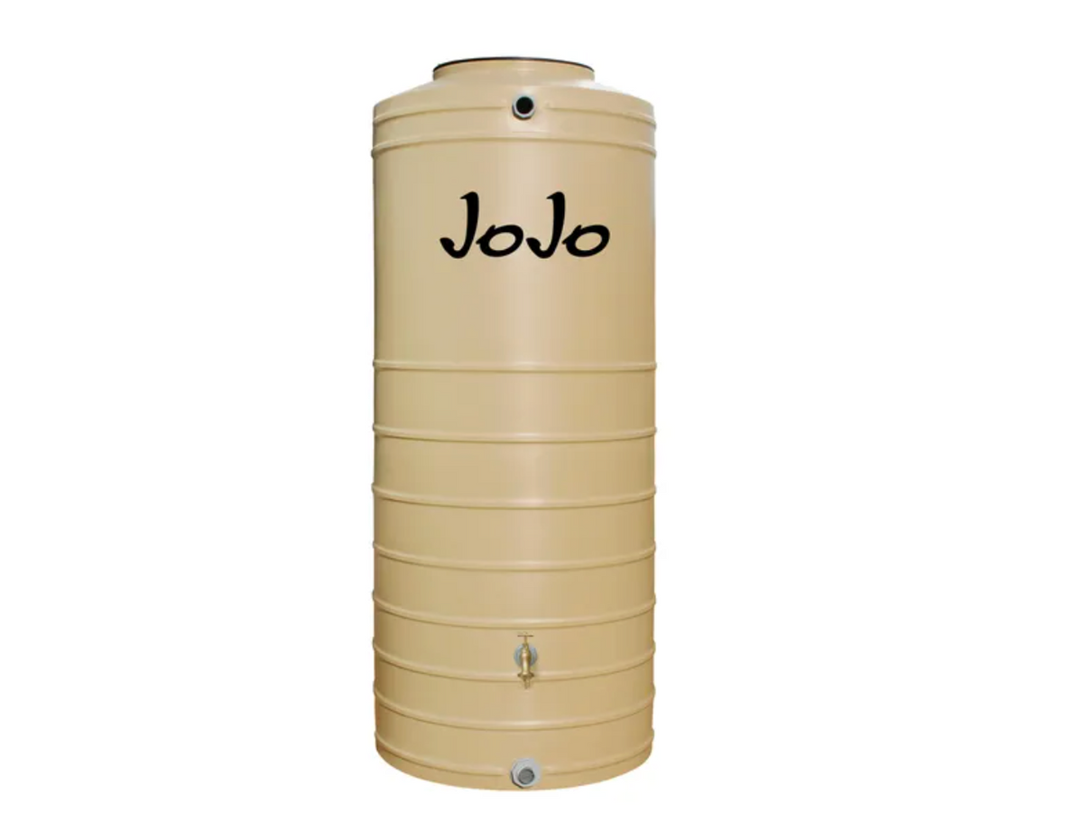Jojo slimline water tank wintergrass 1000 litre